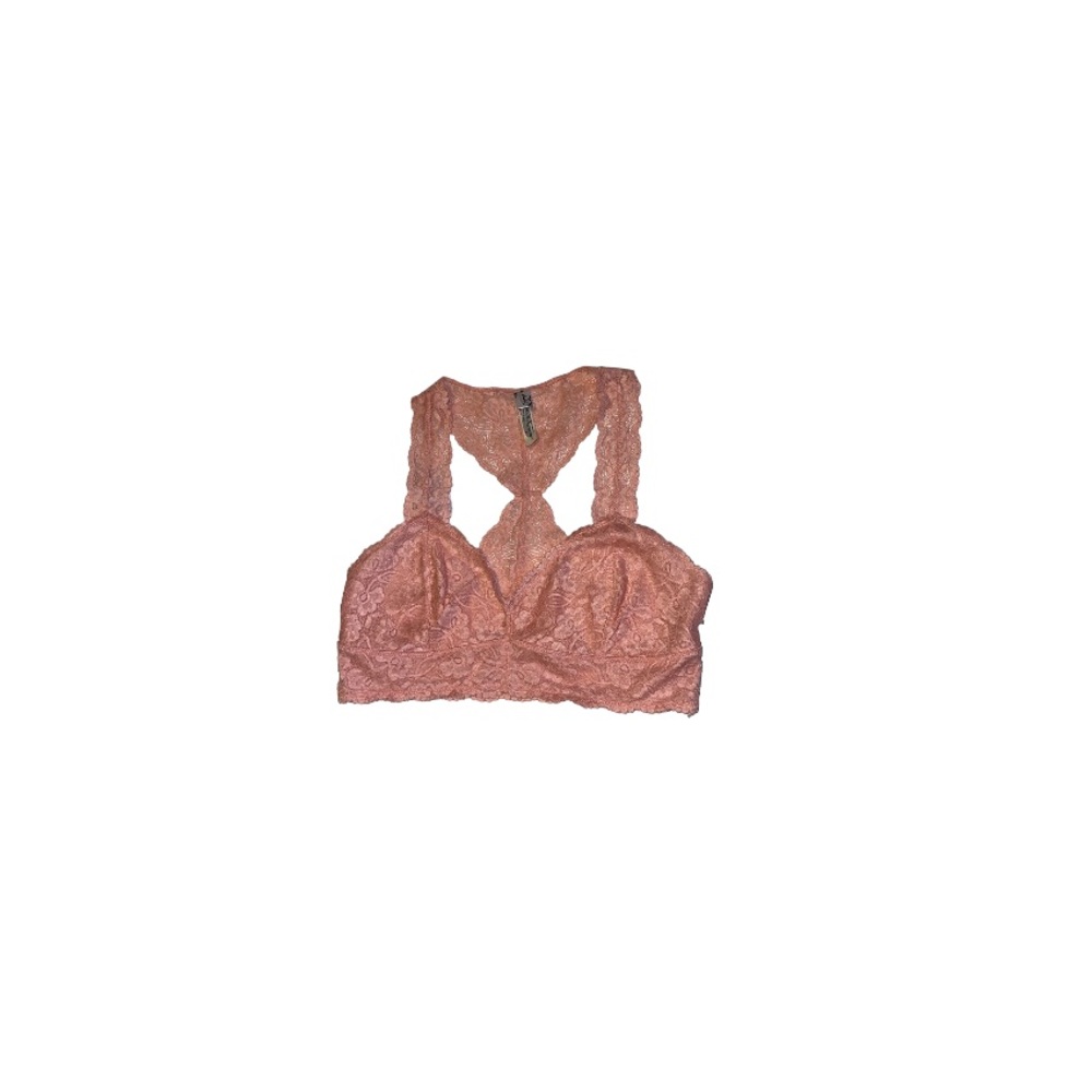 Free People Pink Lace Bralette - Women’s Size Medium